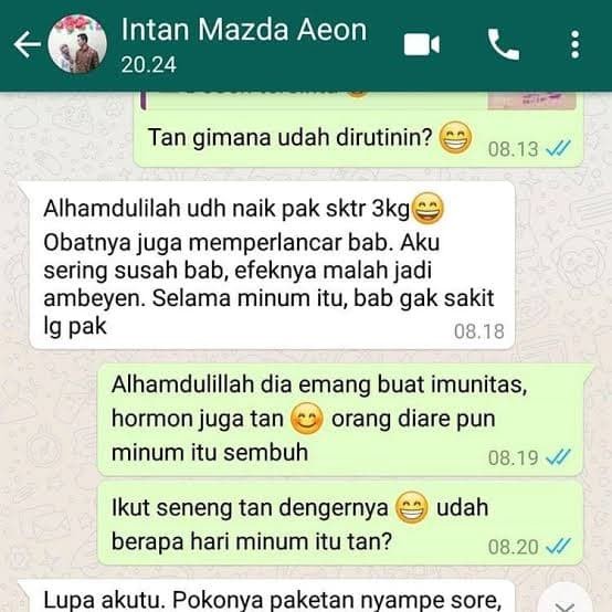 

Badanberat- Tiens Susu Penggemuk Badan -Penambah-Berat-Badan.