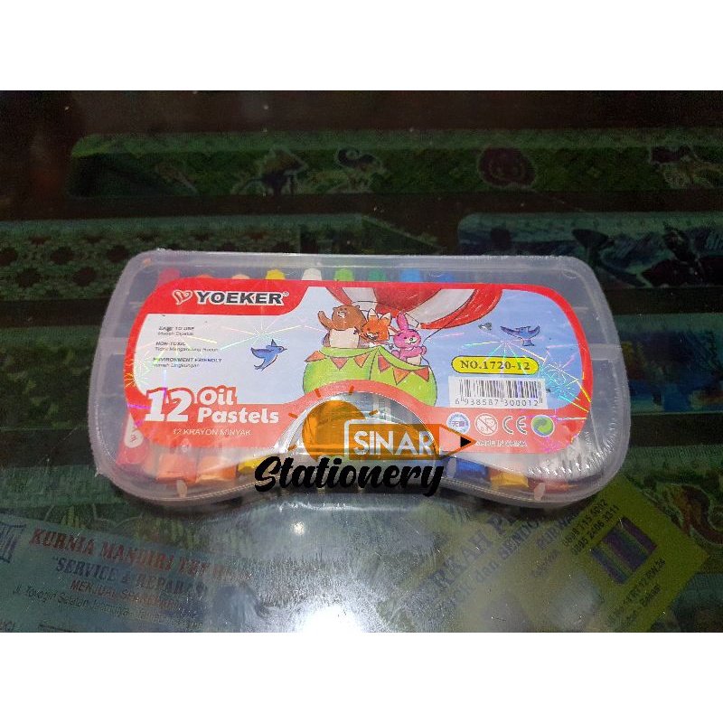 

Crayon 12 warna yoeker