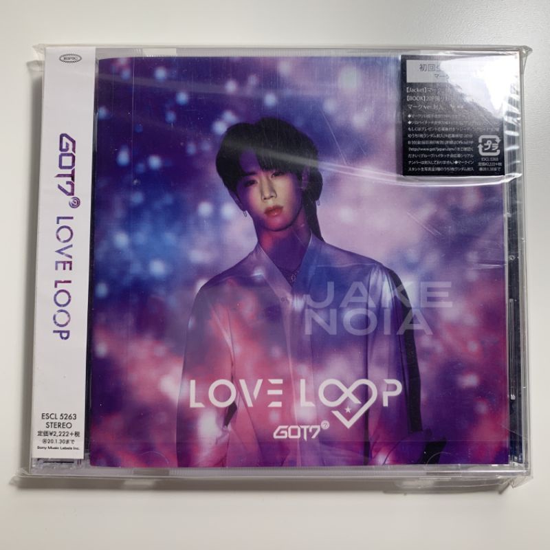 album only japan jp got7 love loop cover mark tuan jewel case