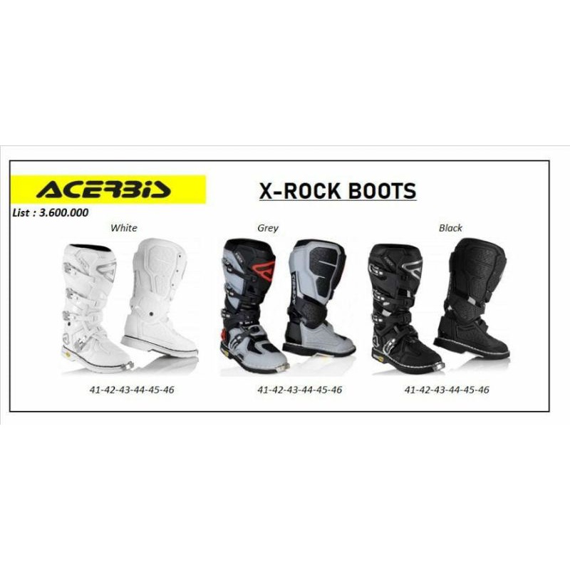 Sepatu ACERBIS XROCK