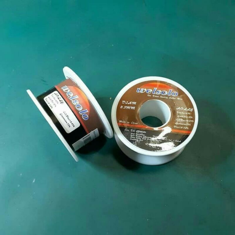 Timah Gulung Welsol VVS-633A 0.3 M original 70267