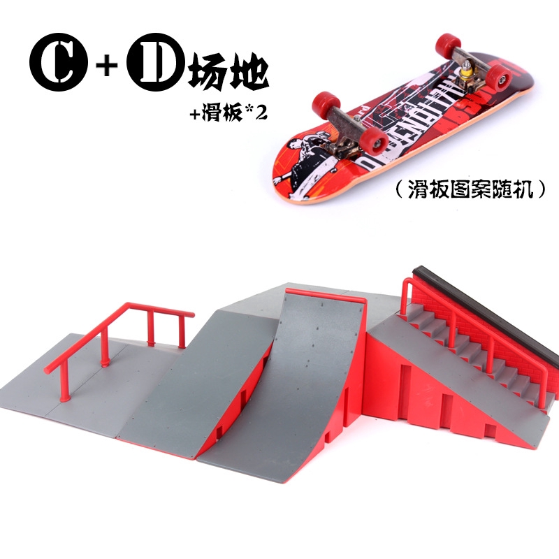 Mainan skateboard Jari Mini Bahan alloy