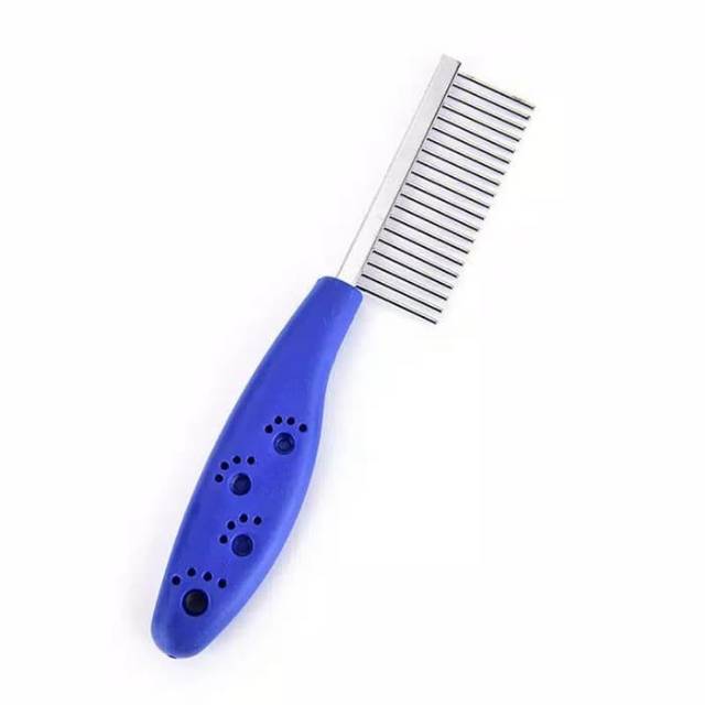 Pet Grooming &quot;STAINLESS 1 SISI&quot; Sisir Stainless Hewan