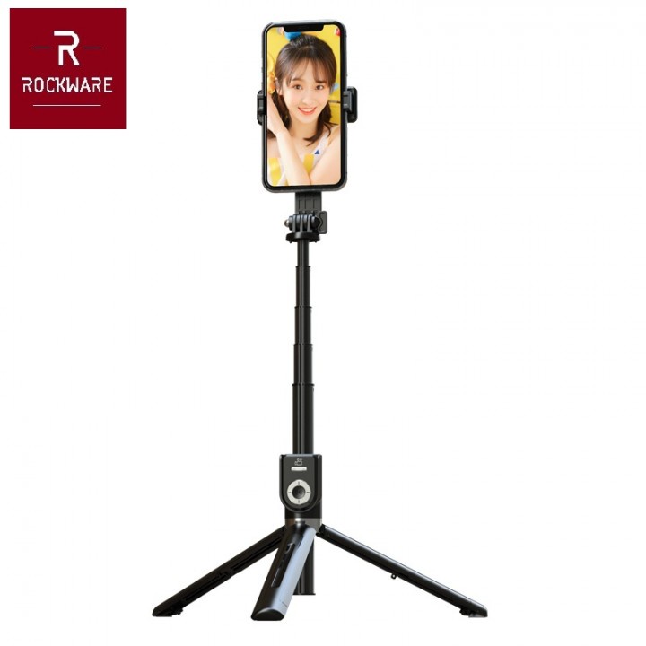 15 ROCKWARE RW-P81 - Tripod Tongsis Selfie Stick with Remote Shutter