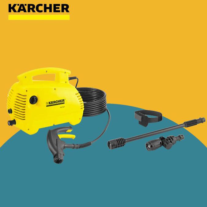 Karcher K2 420 Air Con Jet High Pressure Cleaner Steam Cuci Mobil Ready