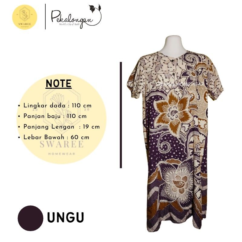 Baju Daster Murah Kekinian Batik Pekalongan Baju Wanita Modern Daster Busui Rayon Batik Wanita