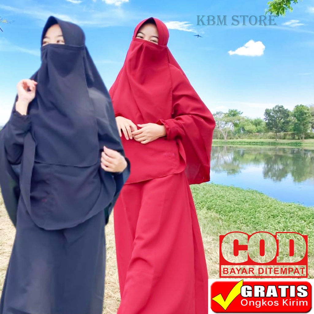 GAMIS  SYAR'I SET CADAR / GAMIS POLOS WOLFIS PREMIUM TERMURAH