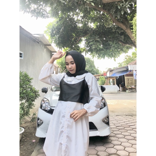 VEST SET MILKA /LONG TUNIK