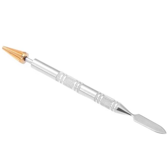 

[COD] Dual Head Brass Head Leather Edge Oil Dye Pen Paint Roller Tool for DISKON Kode 164