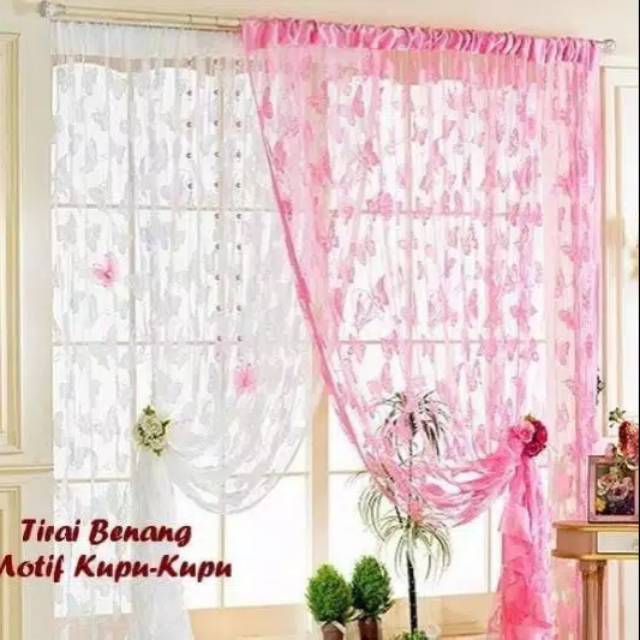 TIRAI BENANG MOTIF KUPU-KUPU