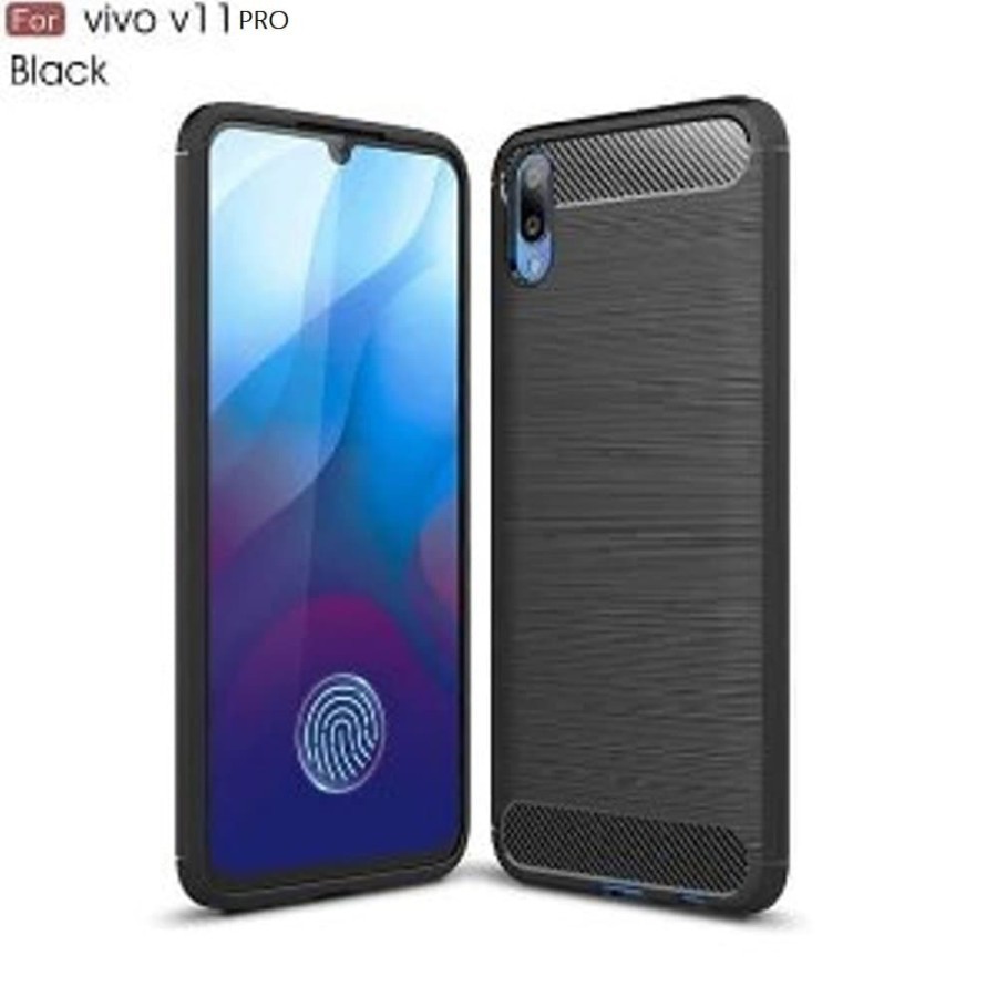 VIVO V11i  V11 PRO Z1 PRO Silicon Carbon Slim Fit Soft Case Premium