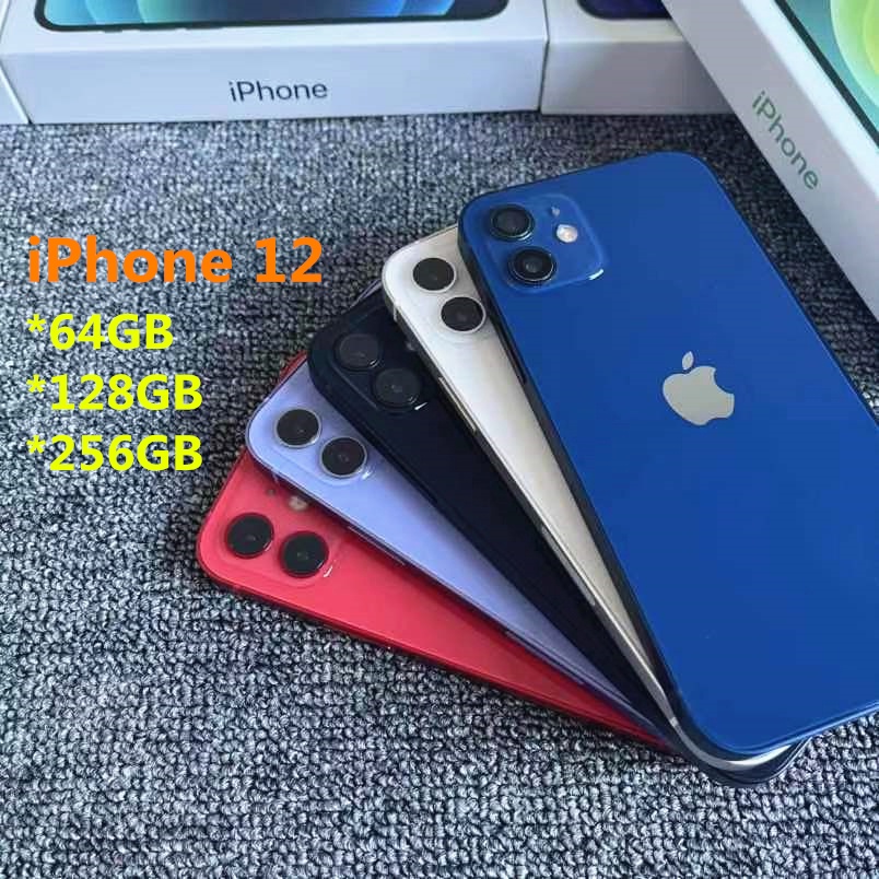 iPhone 12 256GB/128GB/64GB Second Original 100% Fullset Mulus