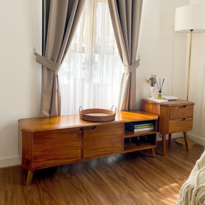 Meja Meja Tv - Adiku Helios Meja Tv Minimalis - Rak Tv Cabinet