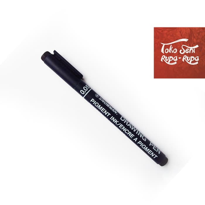 

Stok Ready Drawing Pen 0 05 Black Ink Limited