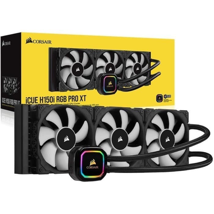 Corsair iCUE H150i RGB PRO XT 360mm Liquid CPU Cooler || Xtrack74