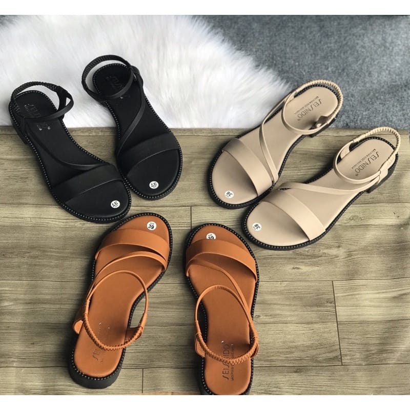 HM 07 SANDAL WANITA ISABELLA SOL TEBAL