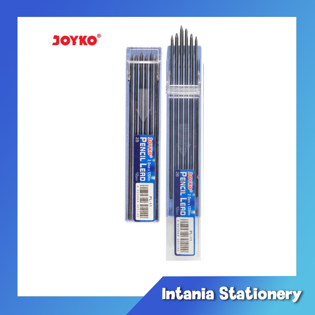

ISI PENSIL MEKANIK JOYKO 2.0 MM 2B / ISI PENSIL BESAR / PENCIL LEAD JOYKO PL-11