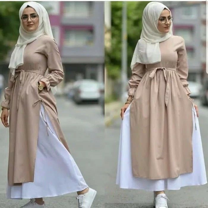 Cici One Set Gamis Dan Rok