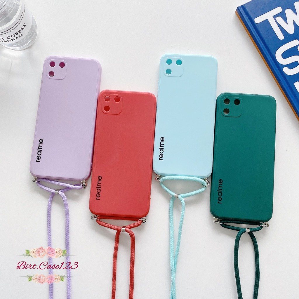 SOFTCASE SLINGCASE ORIGINAL SILIKON PELINDUNG KAMERA REALME 6 7 7I C17 8 PRO BC5813