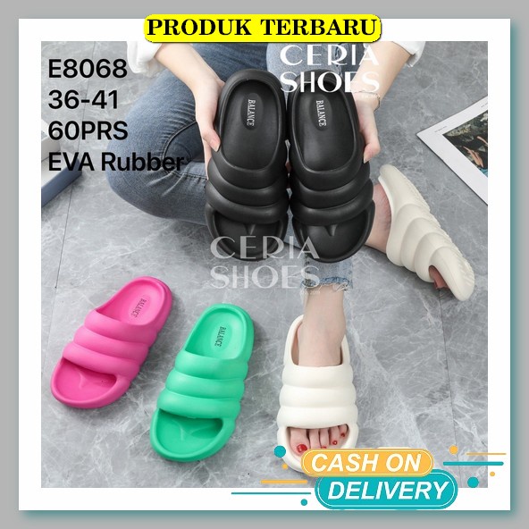 Sandal Hi Bear Selop Sandal Pria Korean Style Sendal Selop Wanita Sendal Karet Jelly Sandal Wanita K
