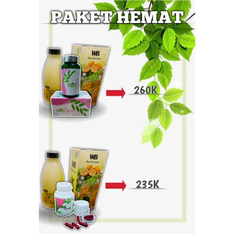 

paket hemat Wbs Extra Slim