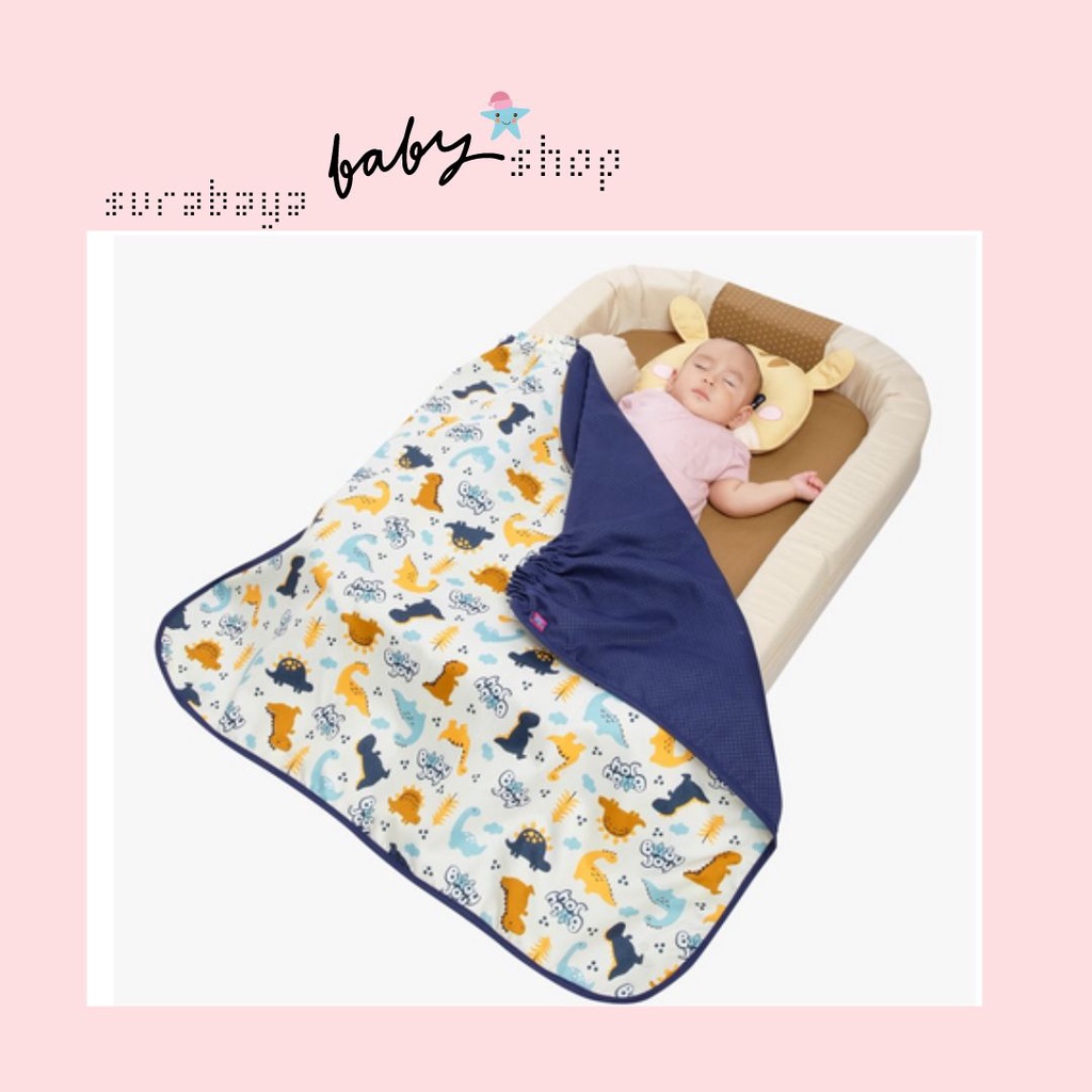 Baby Joy Blanket On The Go 6 In 1  Selimut Little Dino / Little Forest / Mocha Bear Series - BJB5021/ BJB5023 / BJB5025