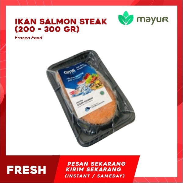 

Ikan Salmon Steak (200 - 300 gr)