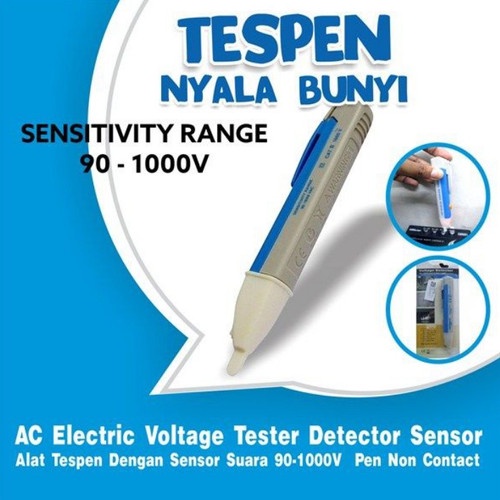 VOLTAGE DETECTOR Pendeteksi Kabel Listrik Putus Alat Deteksi Kabel Putus Original