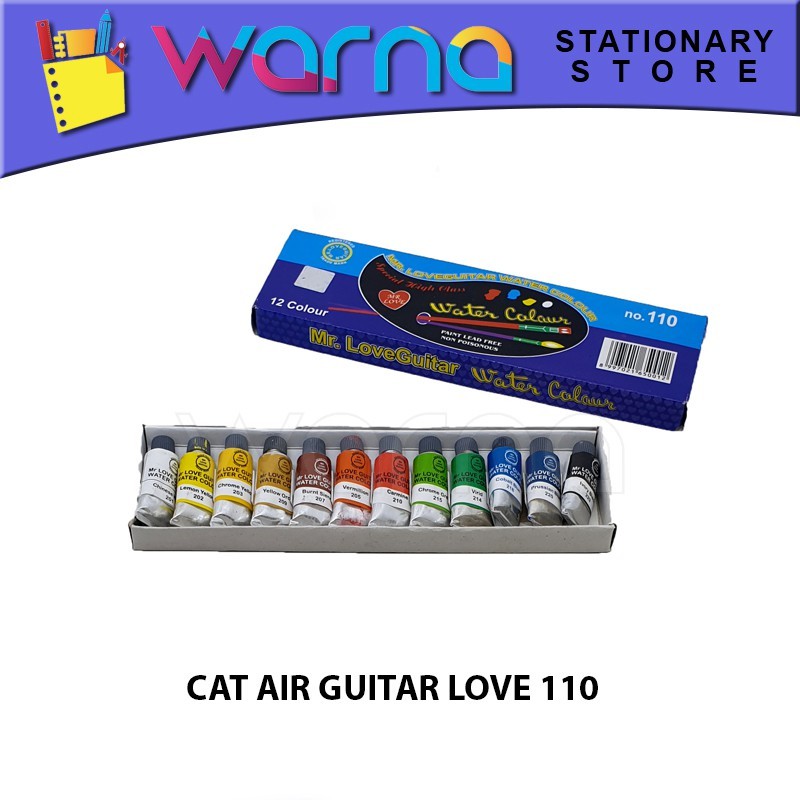 

CAT AIR WATER COLOR GUITAR LOVE 110