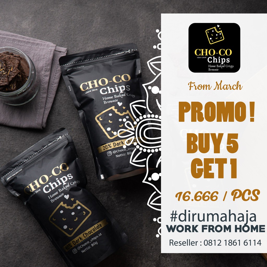 

Crispy Brownie #Dirumahaja #workfromhome