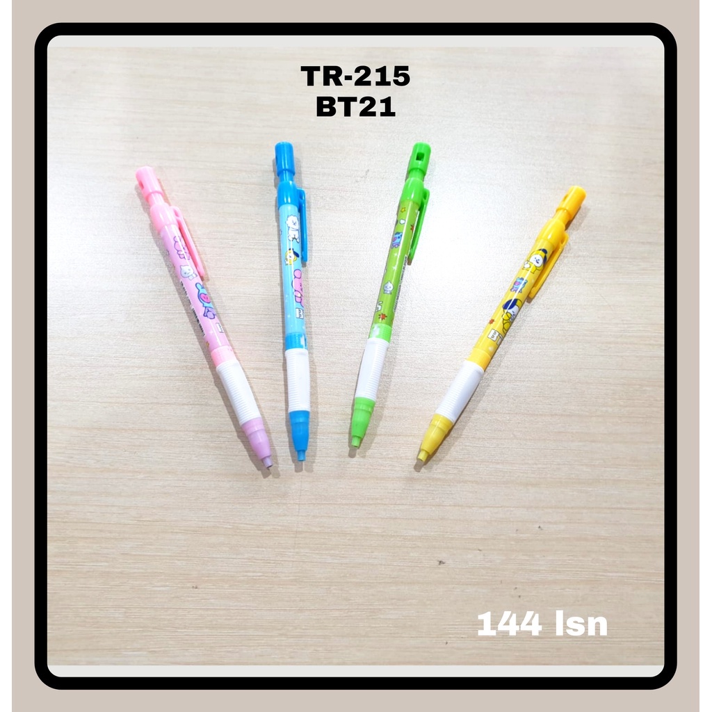 

MJ Pensil Mekanik Fancy 2.0mm BTS / Pensil / Pencil Mekanik
