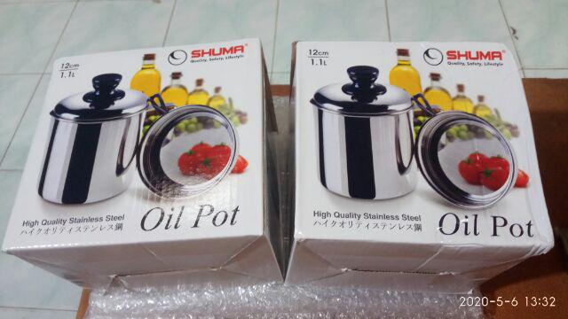Saringan Minyak - Oil Pot Shuma 1.1 Liter (00142.00802)
