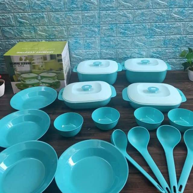 Tempat makan Jasmine set 12pcs