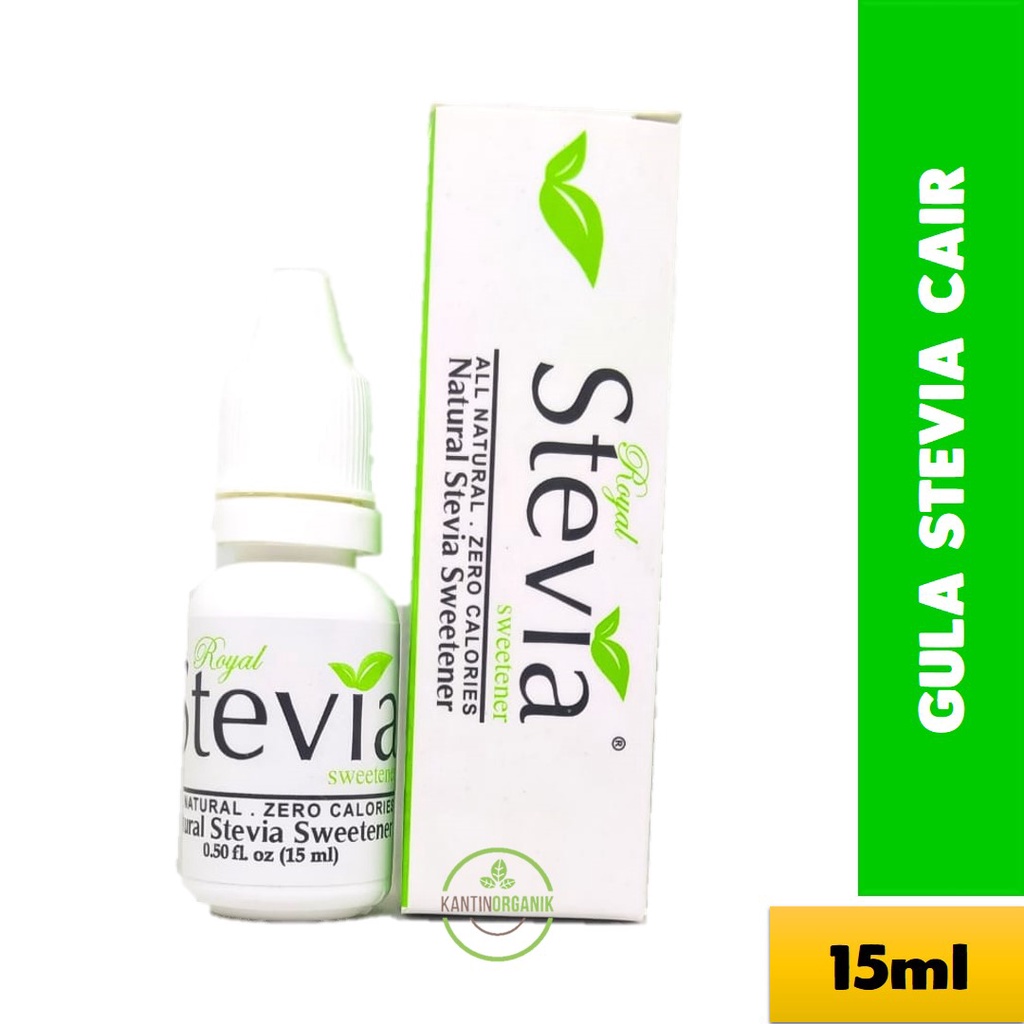 

Pemanis Alami stevia cair/Zero Gula Kalori/Stefia 15ml