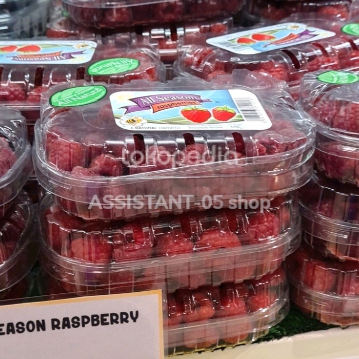 

buah raspberry lokal all season | buah raspberry segar 170gr / pack