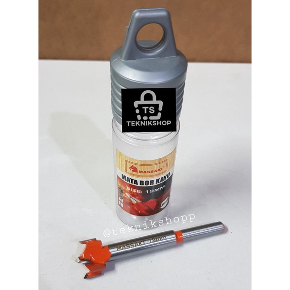 MATA BOR KAYU 19MM MASSAKI / MATA BOR HOLESAW 19 MM