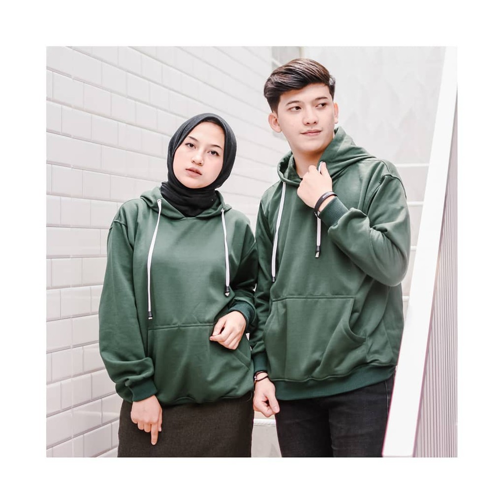 SWEATER BEST SELLER BISA COD - HOODIE POLOS NATURAL HOODIE - UNISEX - HOODIE TERLARIS