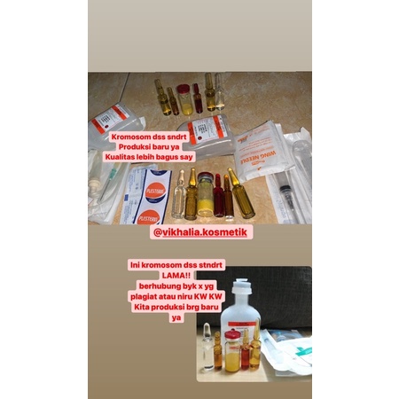 Infus putih kromosom dosis standart