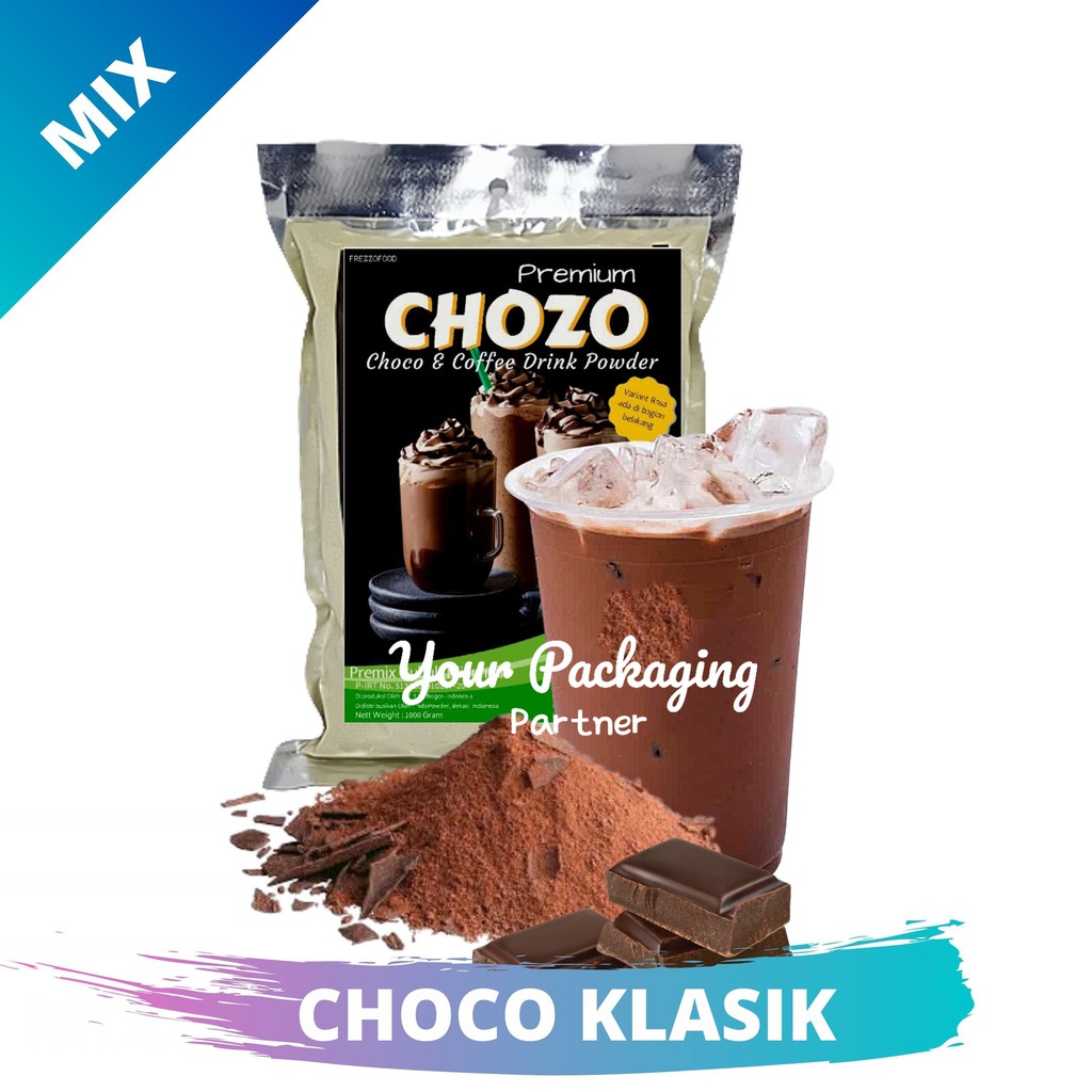 

Powder Drink Rasa CHOCO KLASIK 1Kg - Bubuk Minuman NYOKLAT - Cokelat 1Kg - NYOKLAT Powder 1Kg