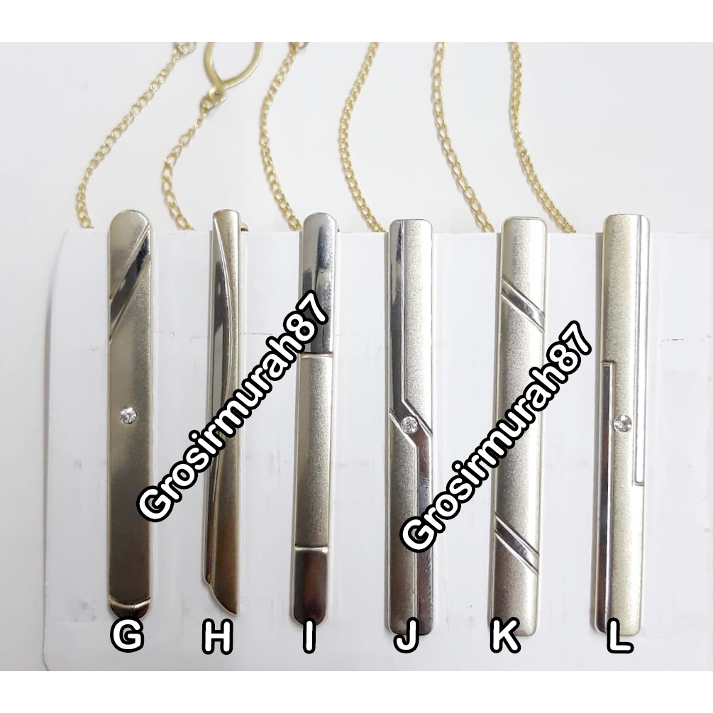 jepit dasi soft gold premium penjepit grosir distributor dasi