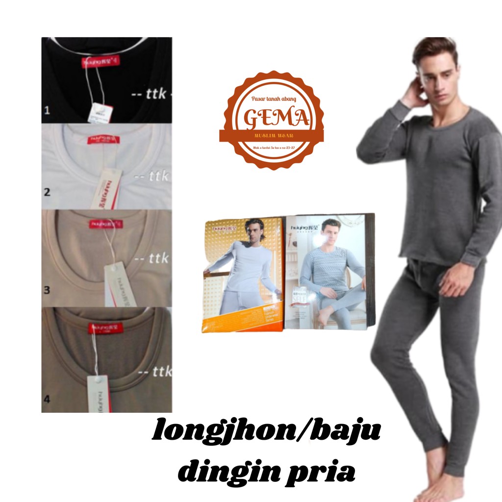 longjhon cowok/longjhon winter man/baju anti dingin cowok/baju penghangat cowok