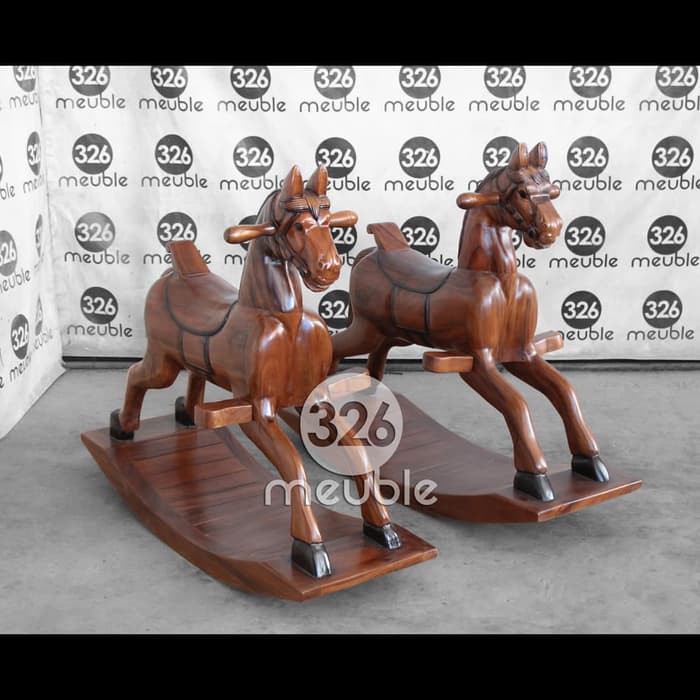 Tempat Duduk Kuda Goyang - Kursi Kuda Goyang Anak Anak