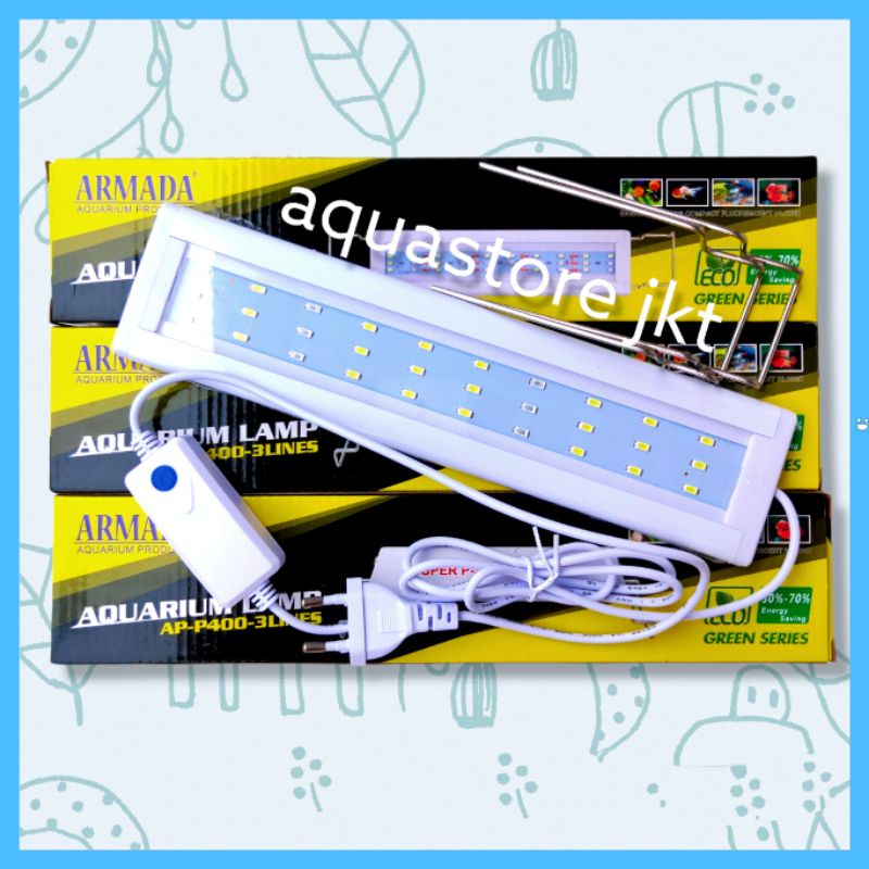 LAMPU AQUARIUM GANTUNG LED P400 40CM LAMPU AQUARIUM AQUASCAPE 40 CM