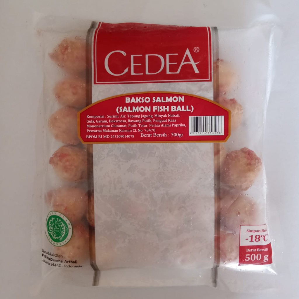 

25 salmon ball 500gr cedea