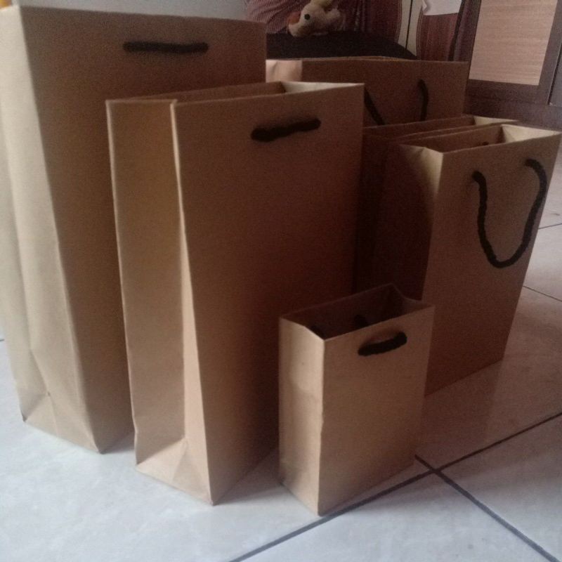

paper bag coklat polos