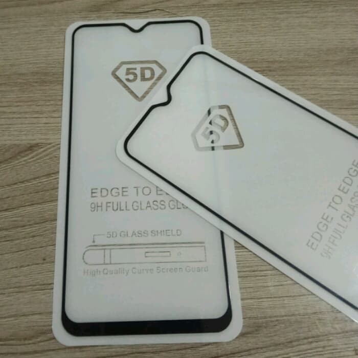 Tempered Glass Full Cover 5D Oppo F9 A3S A7 F11 Pro A5 A9 A91 A12 A31 A52 A53 A33 A5S F5 A11K A55 A95 A76 A17 A57 A77S