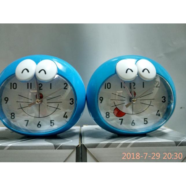 ○ Jam weker alarm kepala doraemon bulat ➪