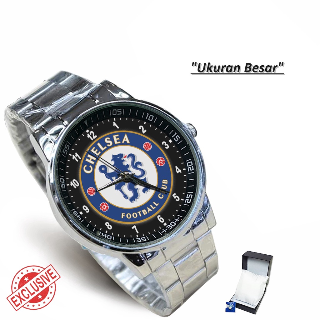 Jam Tangan Rantai Couple CHELSEA FC - 4 (Special)