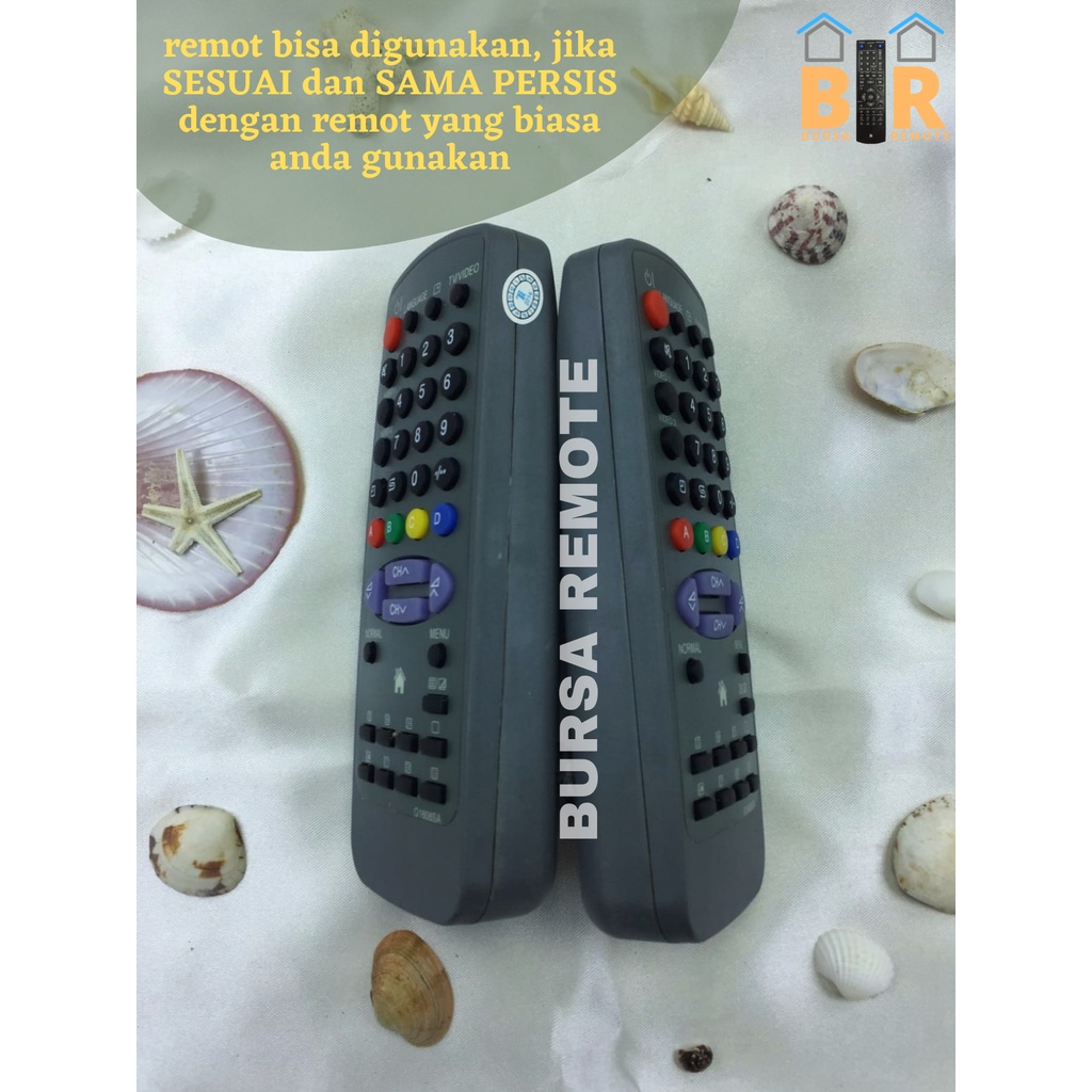 Remot / Remote TV Tabung SHARP G 1606 SA tanpa setting