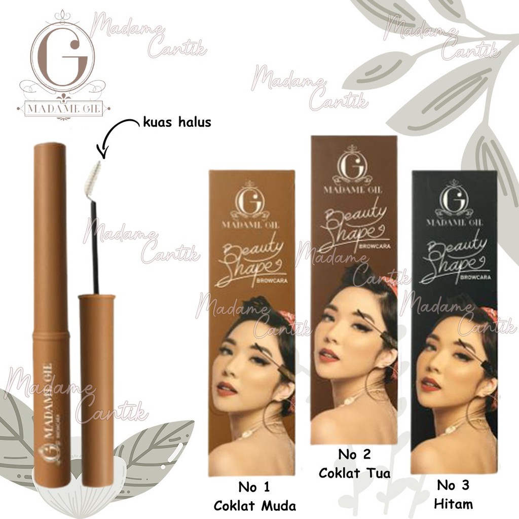 Madame Gie Beauty Shape Browcara - MakeUp Mascara Alis